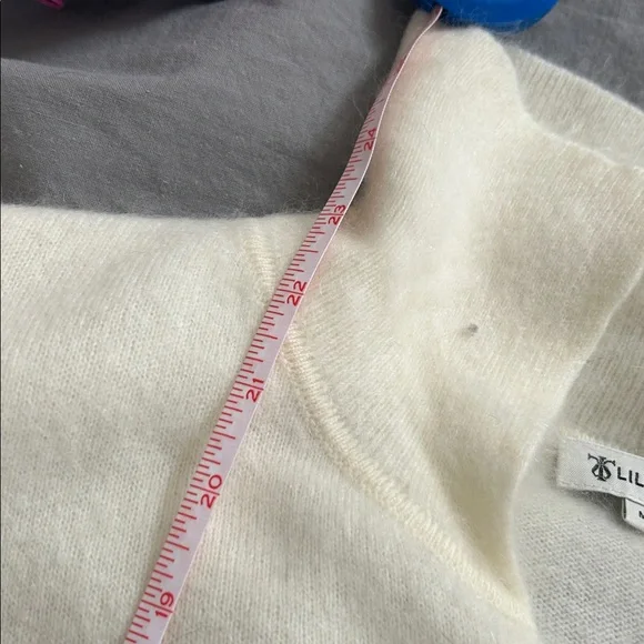 Lilysilk 100% Cashmere Collared Sweater. - Picture 12 of 12